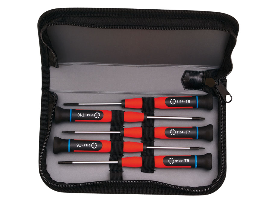 Trusa 5 surubelnite Torx de precizie MICRO5